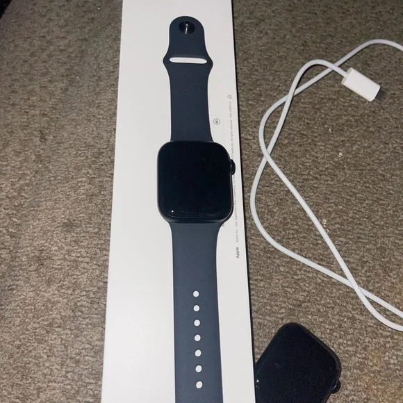 Two Apple Watch series 7 45mm with gps/cellular